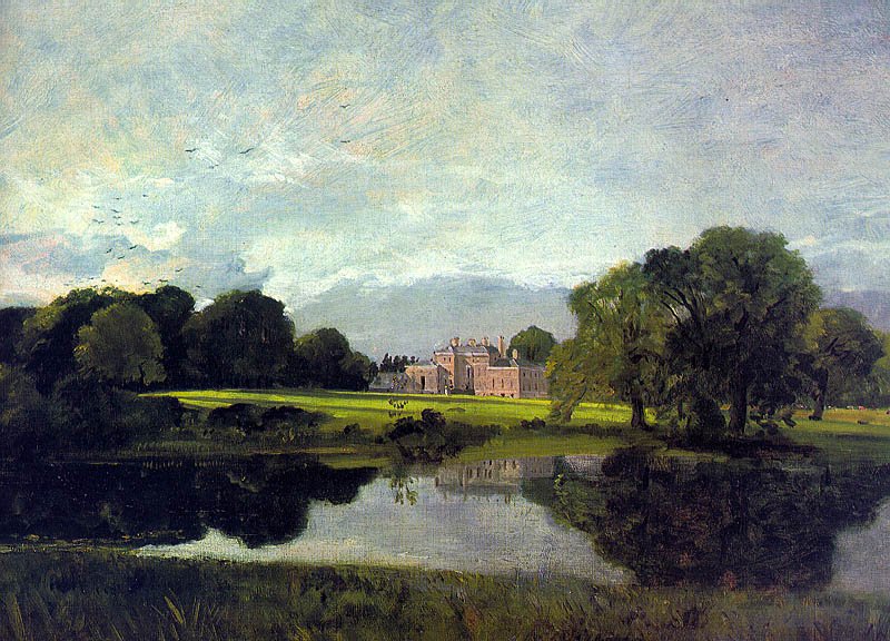 Malvern Hall af John Constable