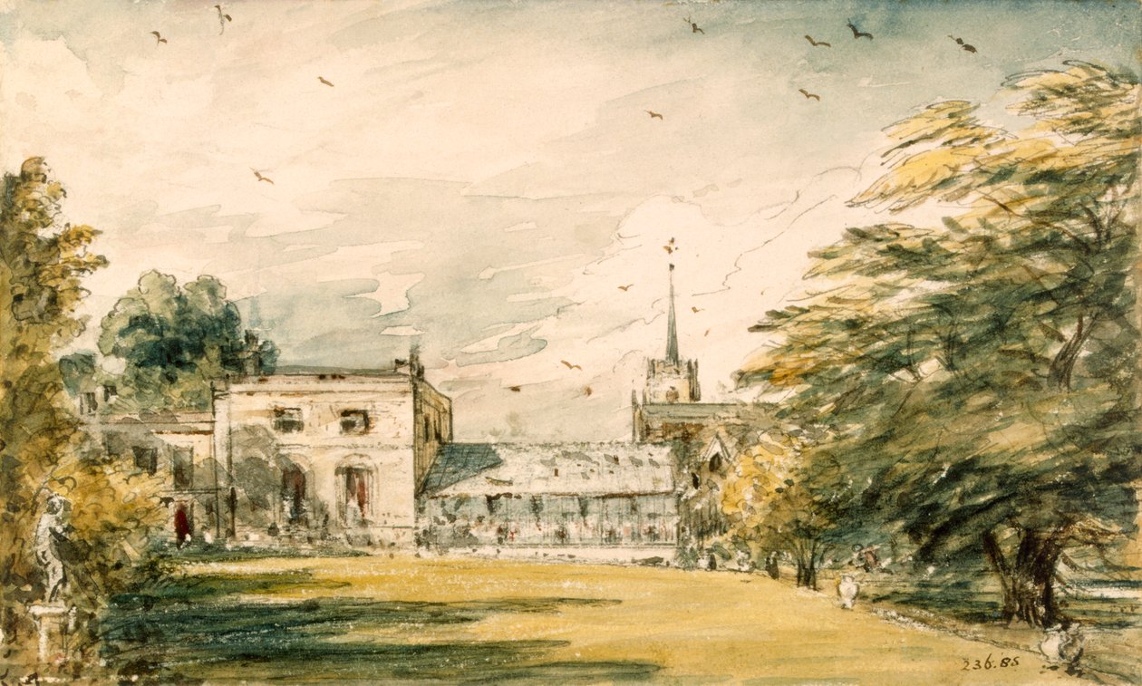 Pitt Place, Epsom af John Constable