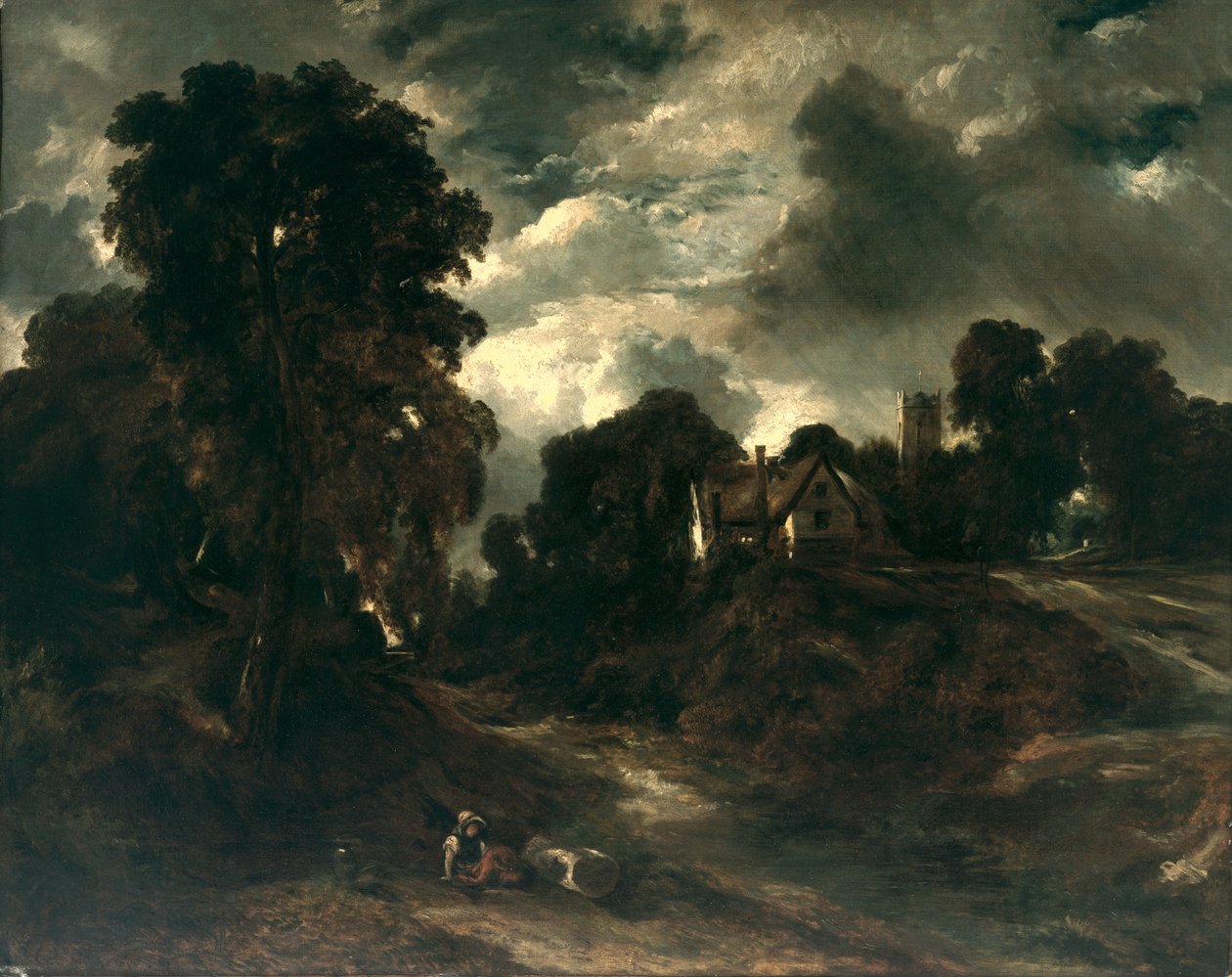 Glebe-gården af John Constable