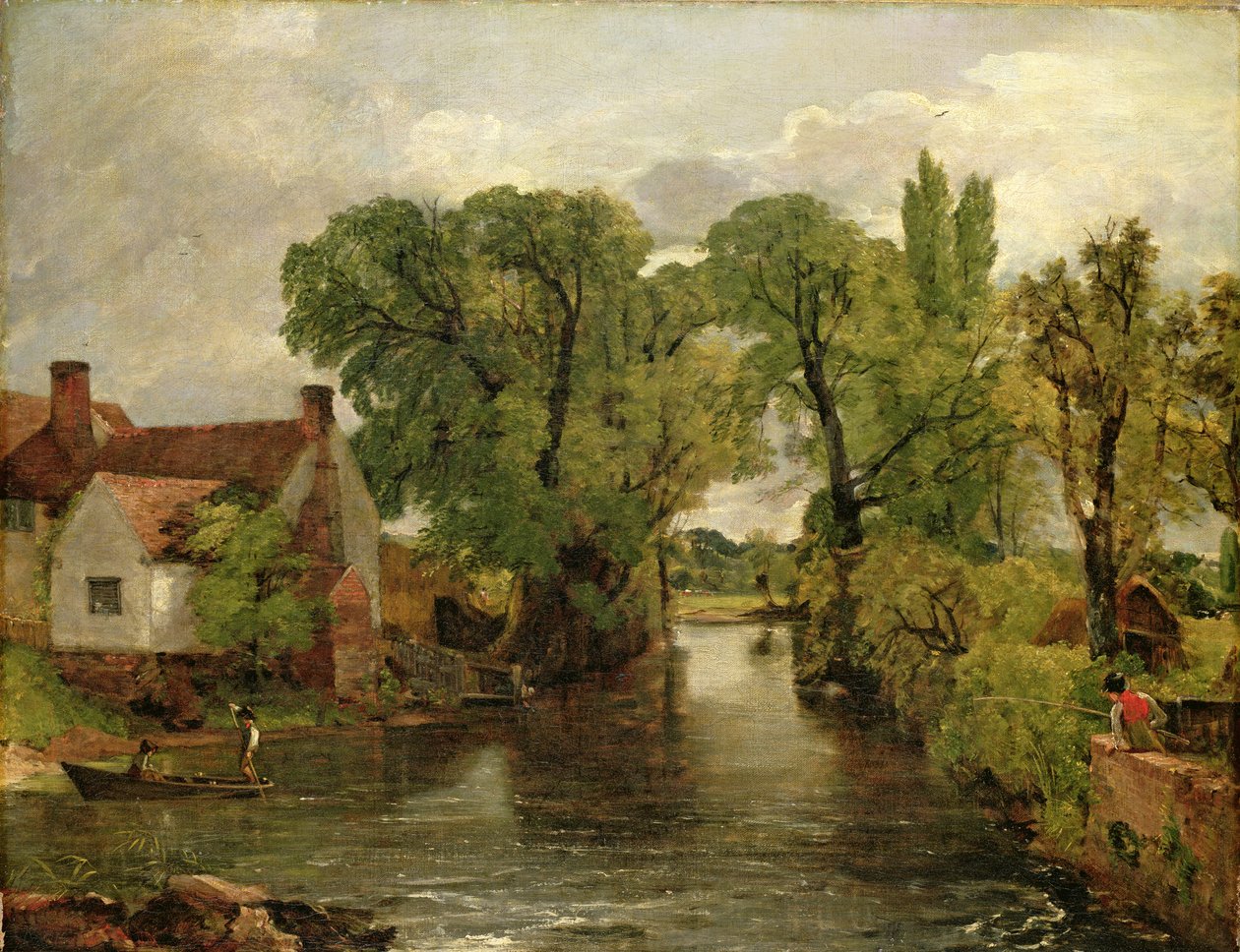 Møllestrømmen, 1814-15 af John Constable
