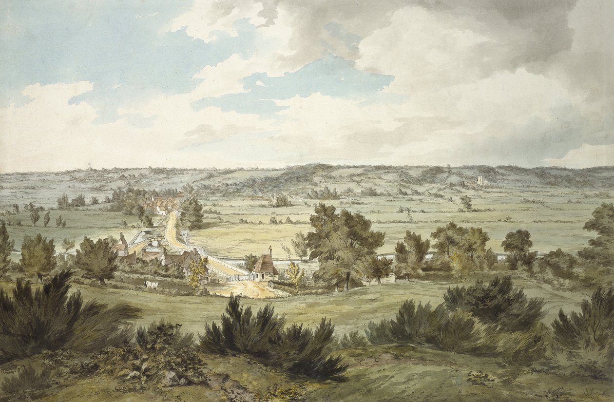 Stourdalen, 1800-tallet af John Constable