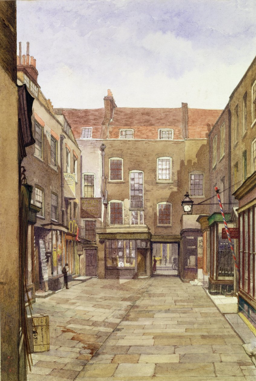 Lædersælgeres bygninger, London Wall af John Crowther