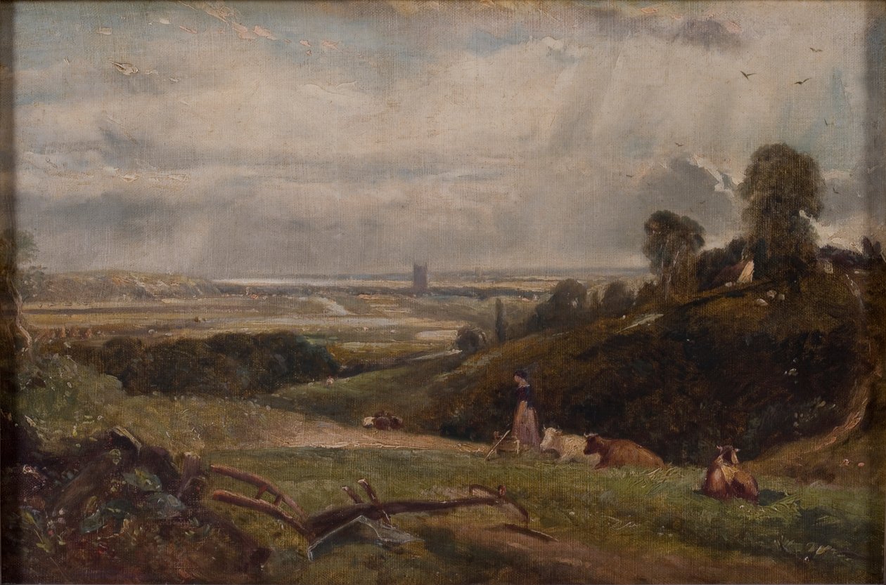 Dedham Vale, Suffolk af John Dean Paul