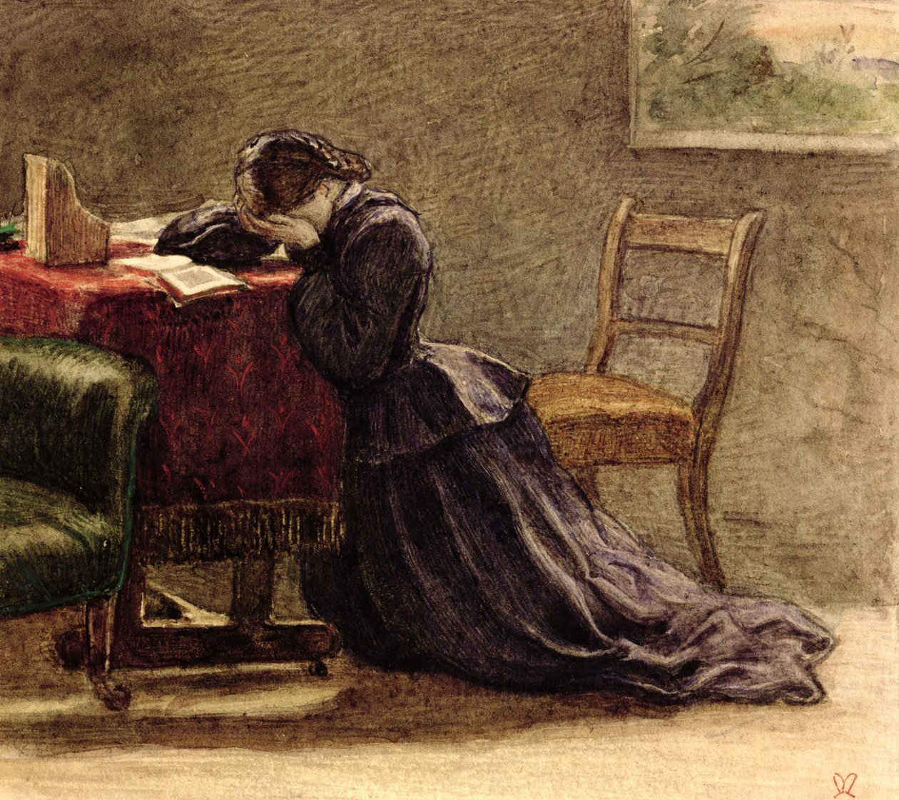 En hustru af John Everett Millais