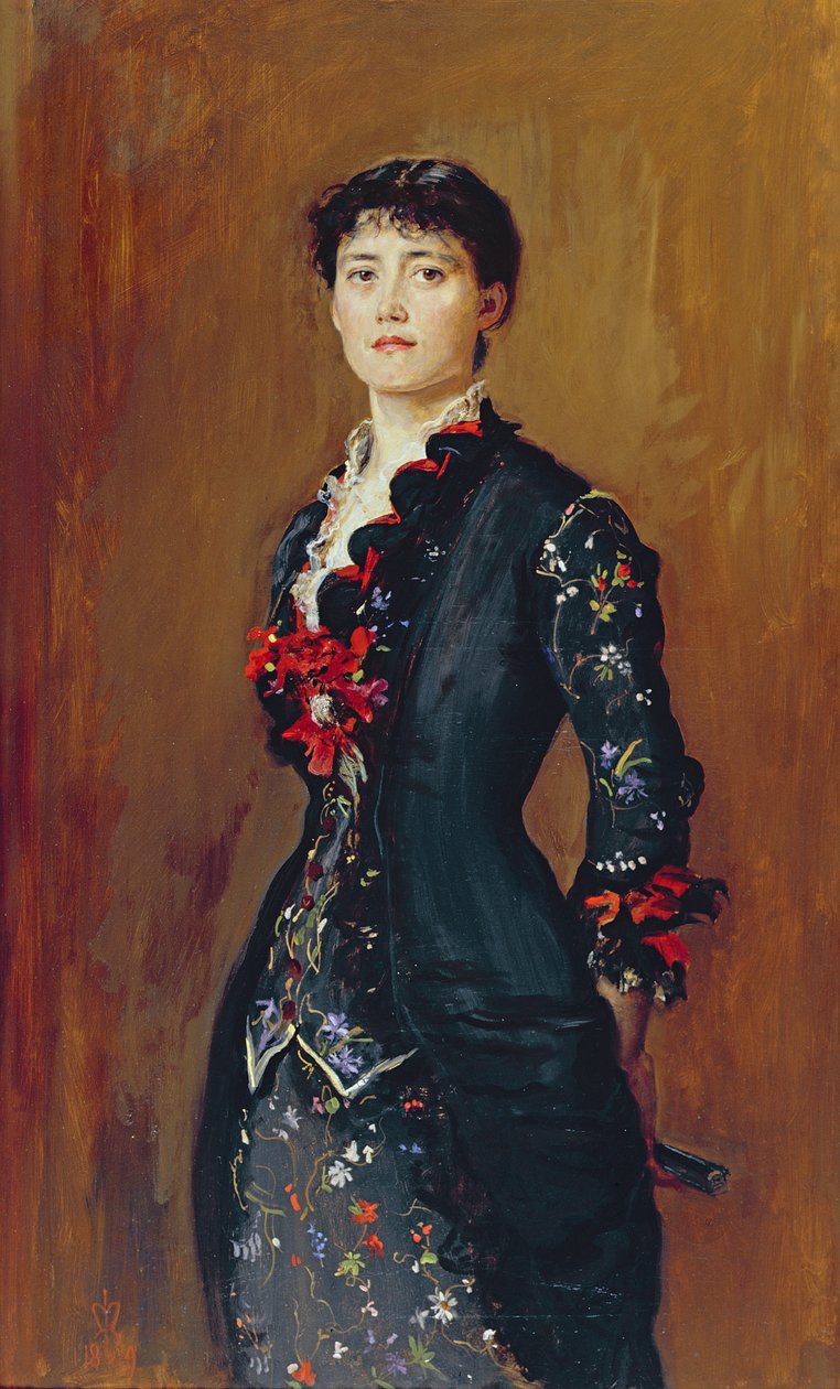 Portræt af Louise Jopling, 1879 af John Everett Millais