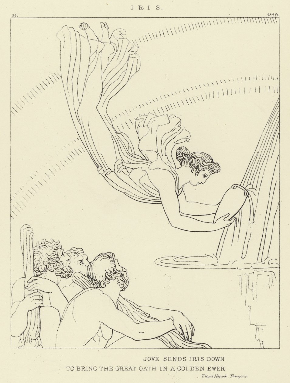 Iris af John Flaxman