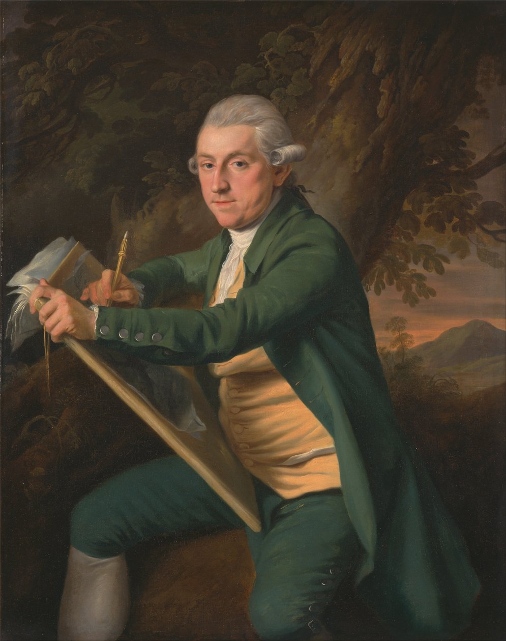 George Robertson af John Francis Rigaud