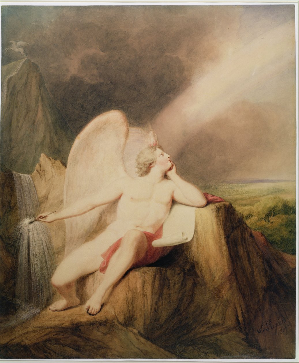 Malerkunsten, 1807 af John Francis Rigaud