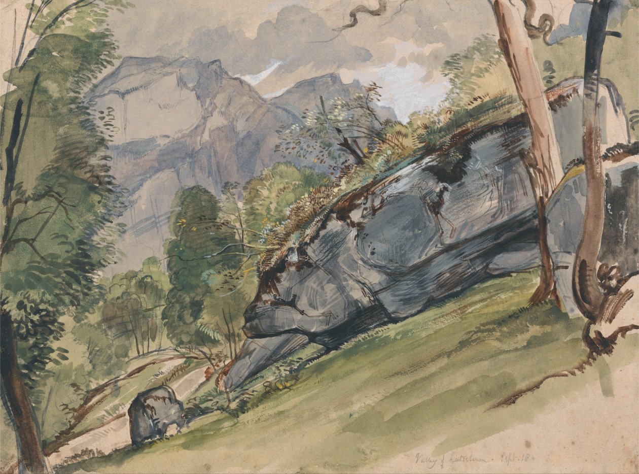 Lutscheuen -dalen af John Frederick Lewis