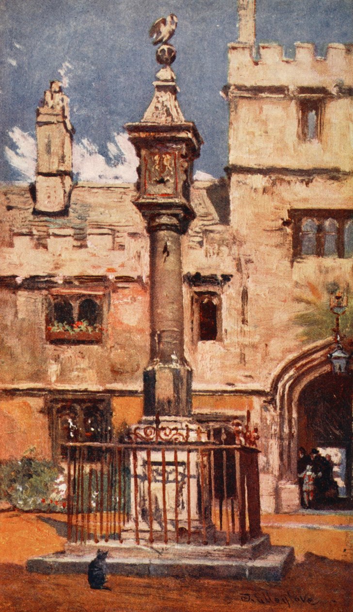 Corpus Christi College, 1903 af John Fulleylove