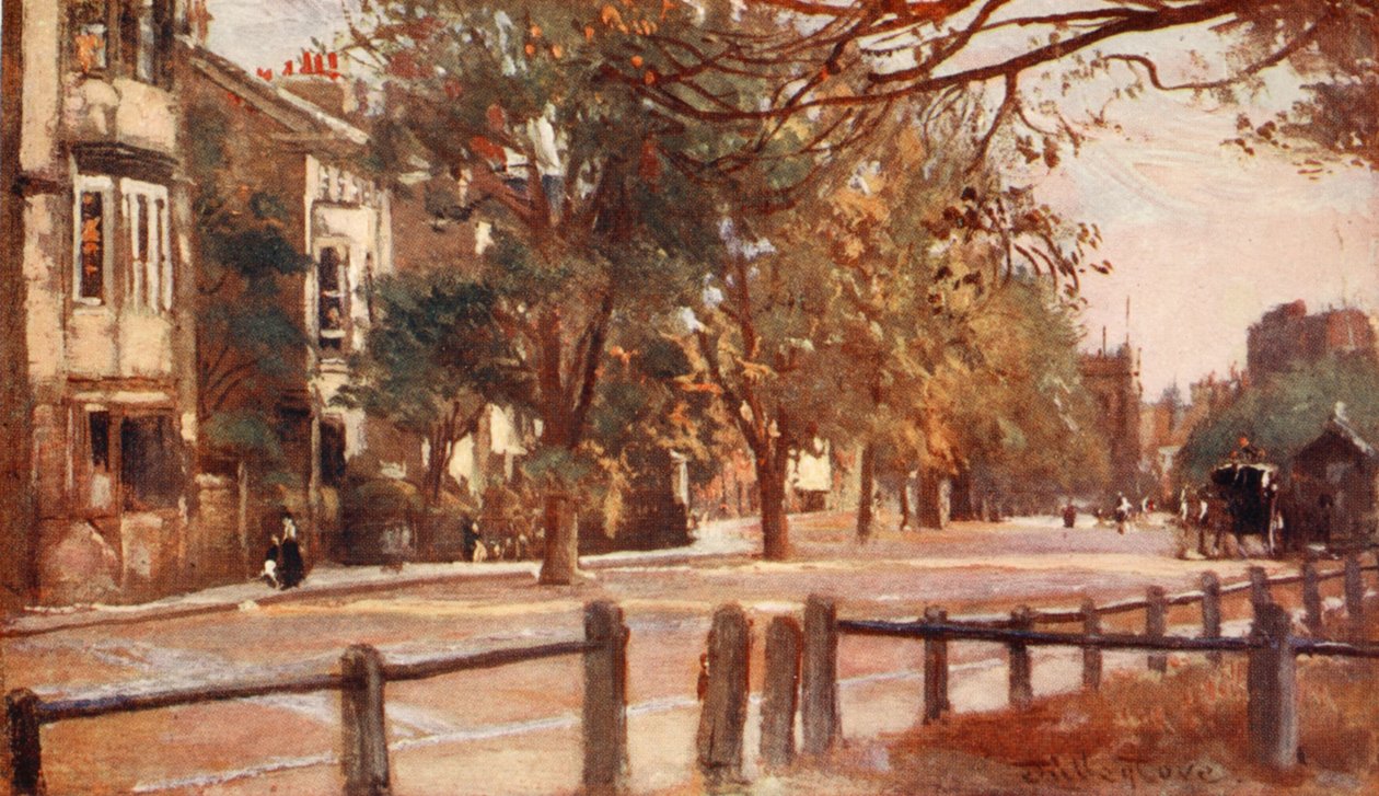 St. Giles, ser mod St. Mary Magdalen (Syd), 1903 af John Fulleylove