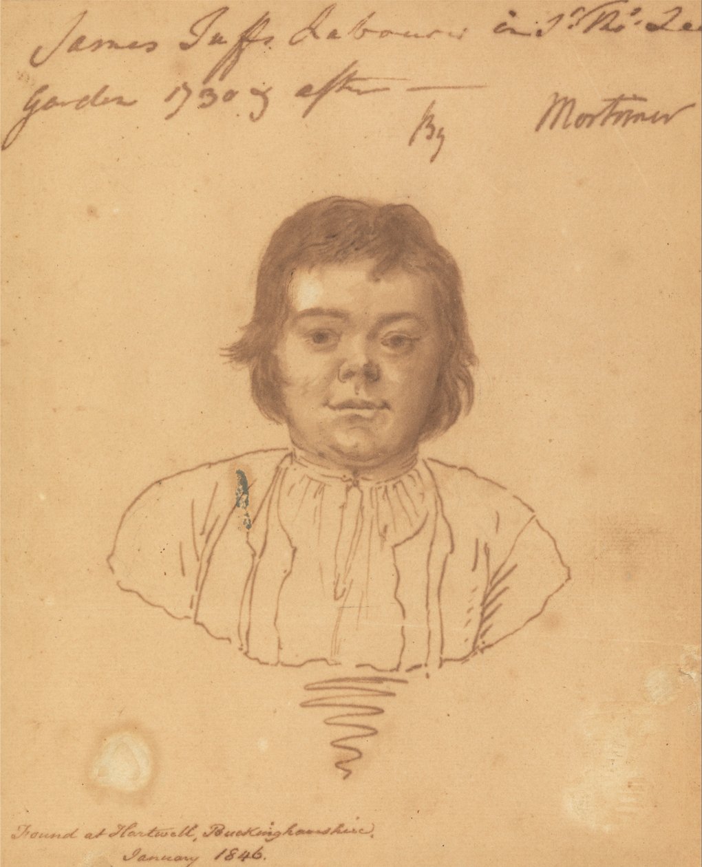 Portræt af James Tuffs af John Hamilton Mortimer