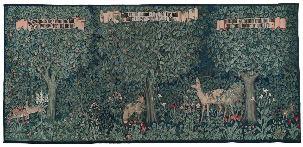 Tapestry- Grønt af John Henry Dearle