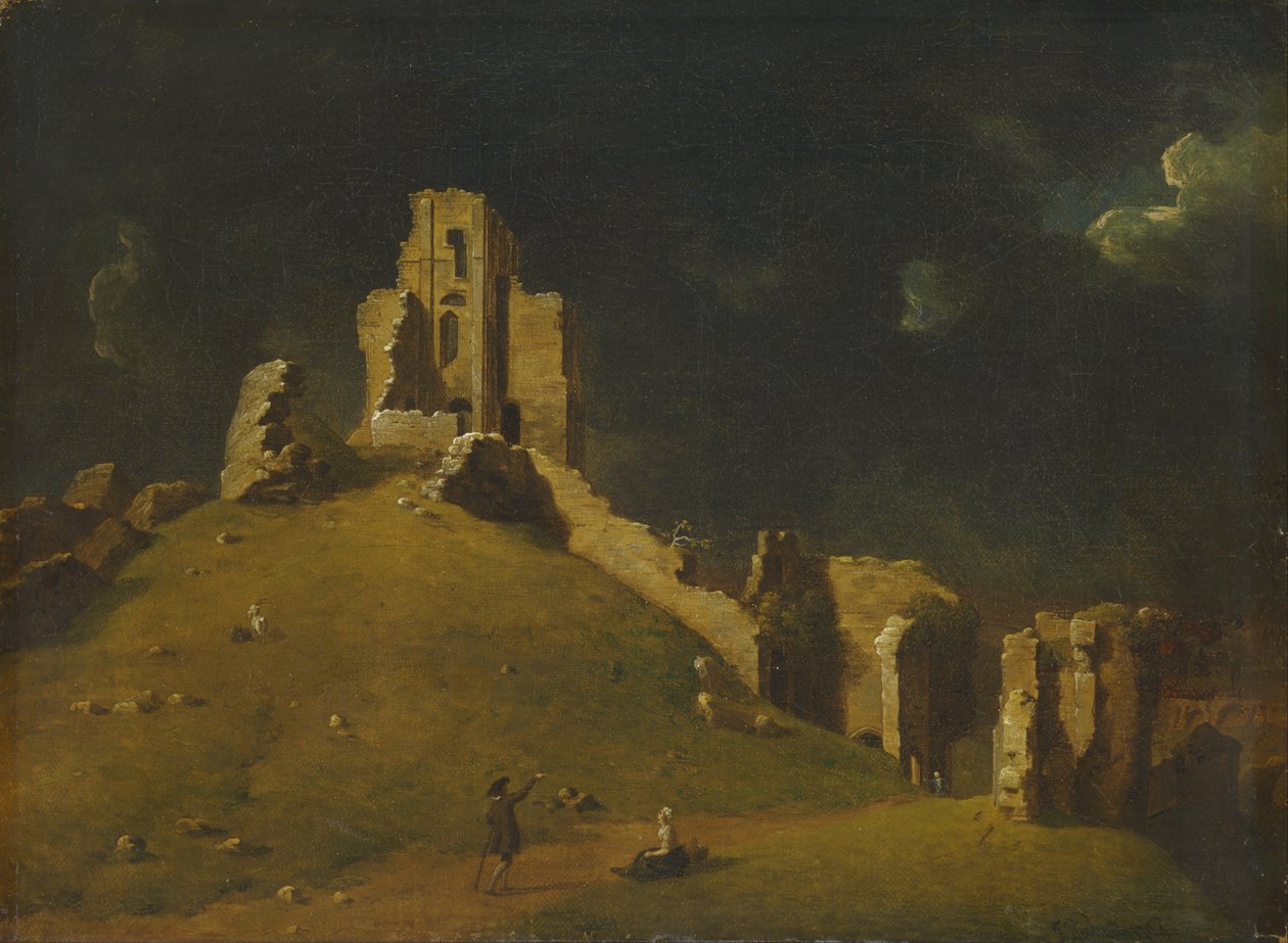 Corfe Castle, Dorset af John Inigo Richards