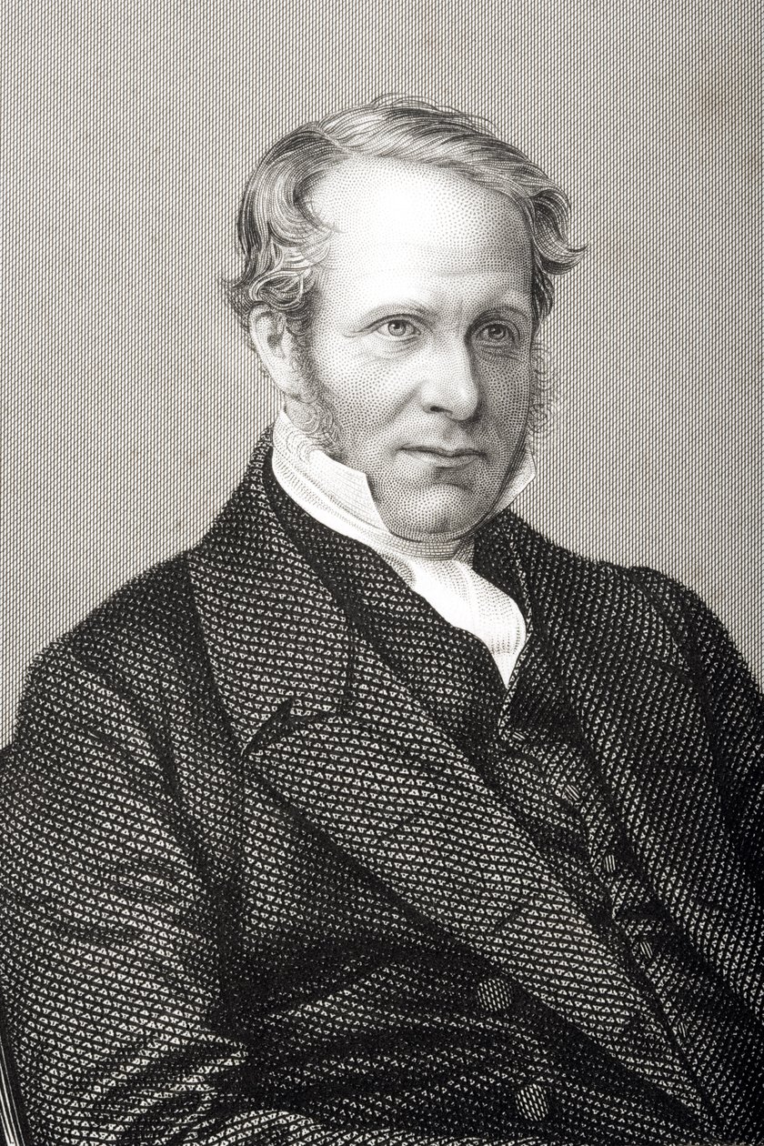 Reverend Baptist Wriothesley Noel (1799-1873) graveret af D.J. Pund fra et fotografi, fra 