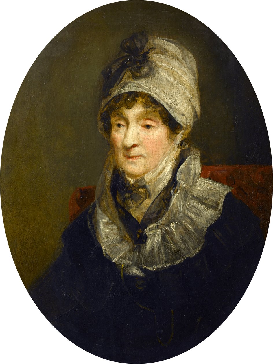 Portrait of a Lady (Mrs Parry, mor til Sir W.E. Parry, RN), ca. 1824 af John Jackson