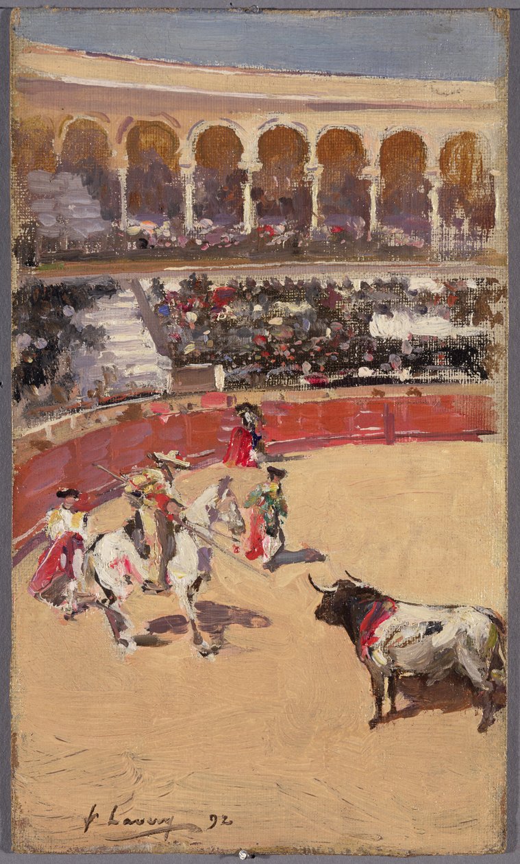 El Embiste, 1892 af John Lavery