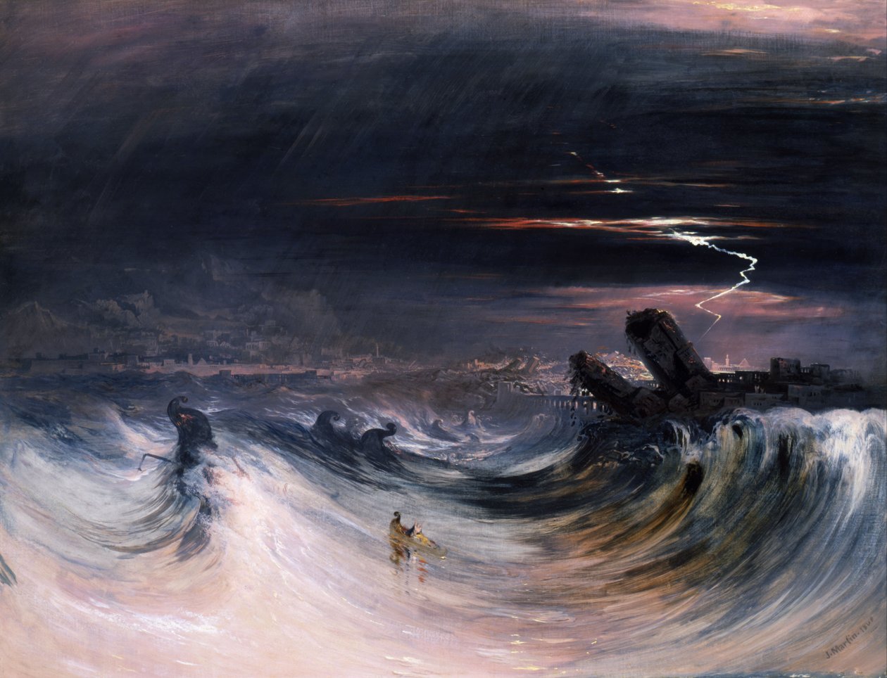 Ødelæggelse af dæk af John Martin
