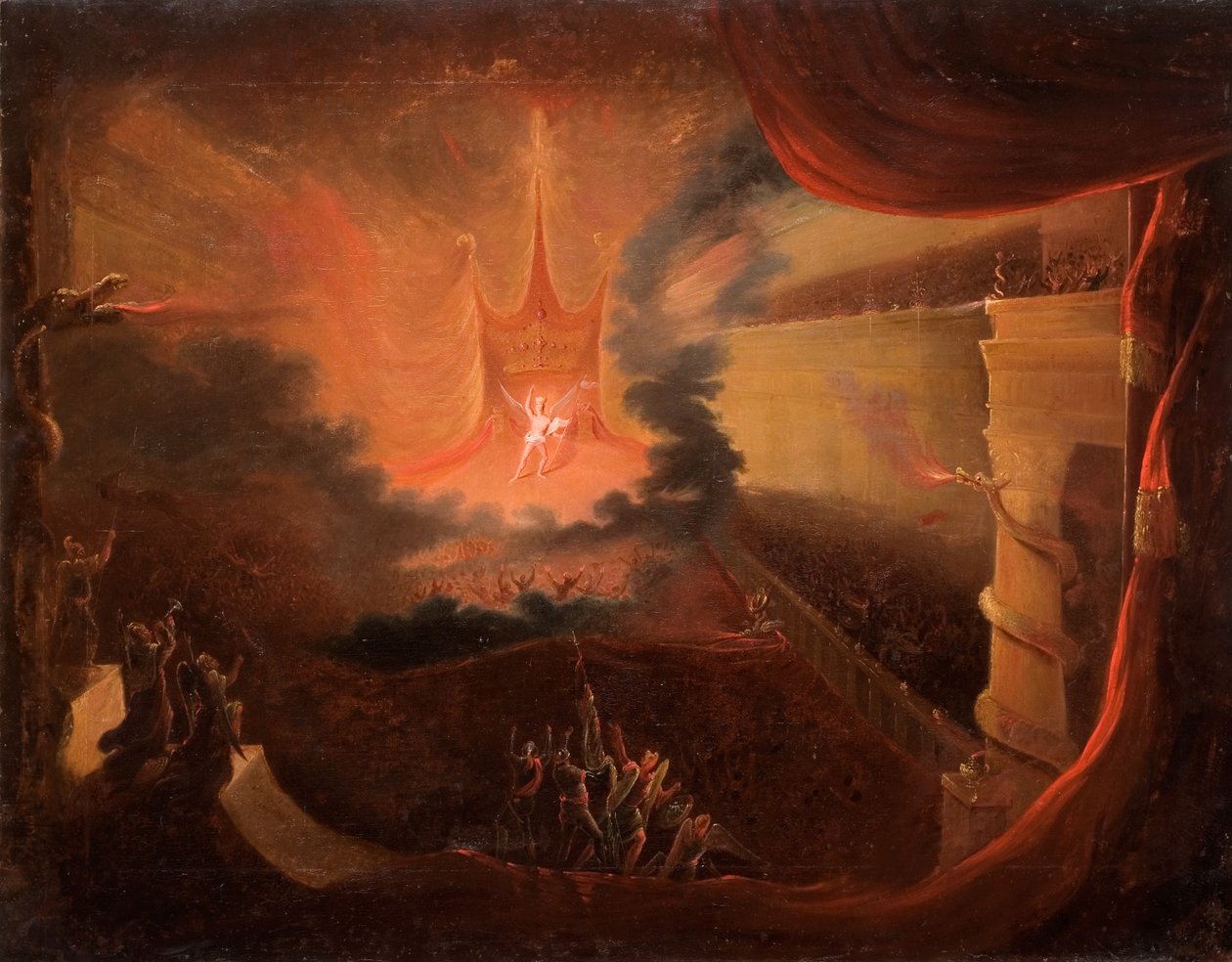 Satan af John Martin