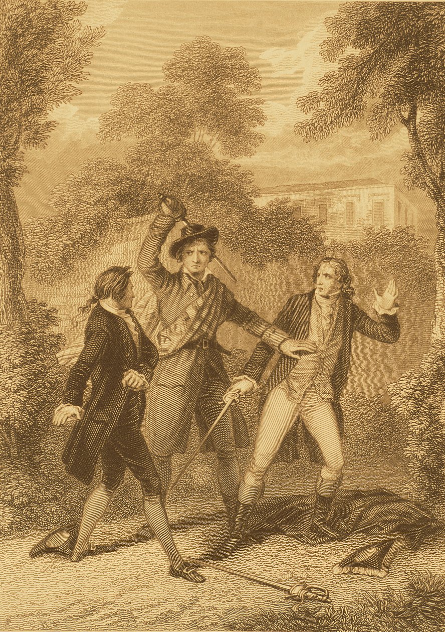 Rob Roy - What... Shedding each Others Bluid as it Were Strangers af John Massey Wright