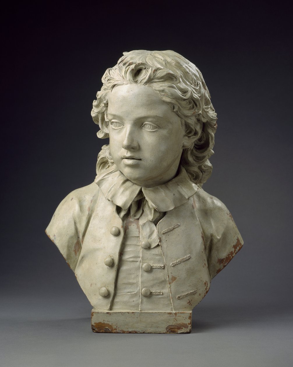 Buste af Edward Salter på seks år, 1748 (terracotta) af John Michael Rysbrack