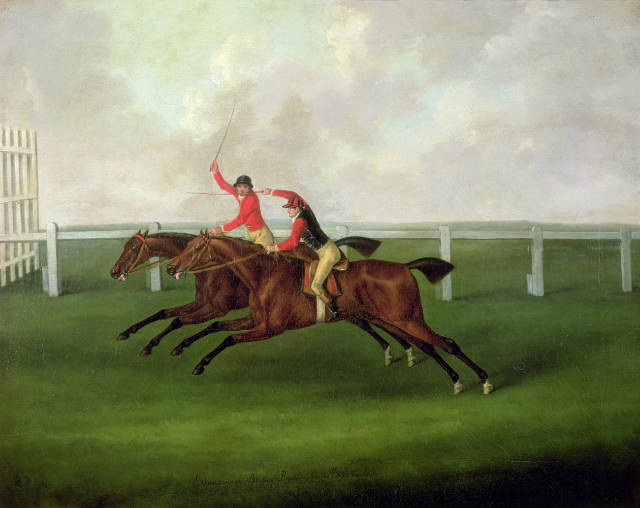 Dungannon slog Rockingham, 1768 af John Nott Sartorius