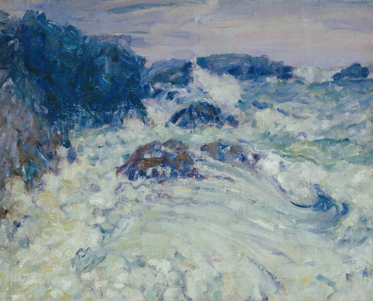 Hårdt hav, Morestil af John Peter Russell