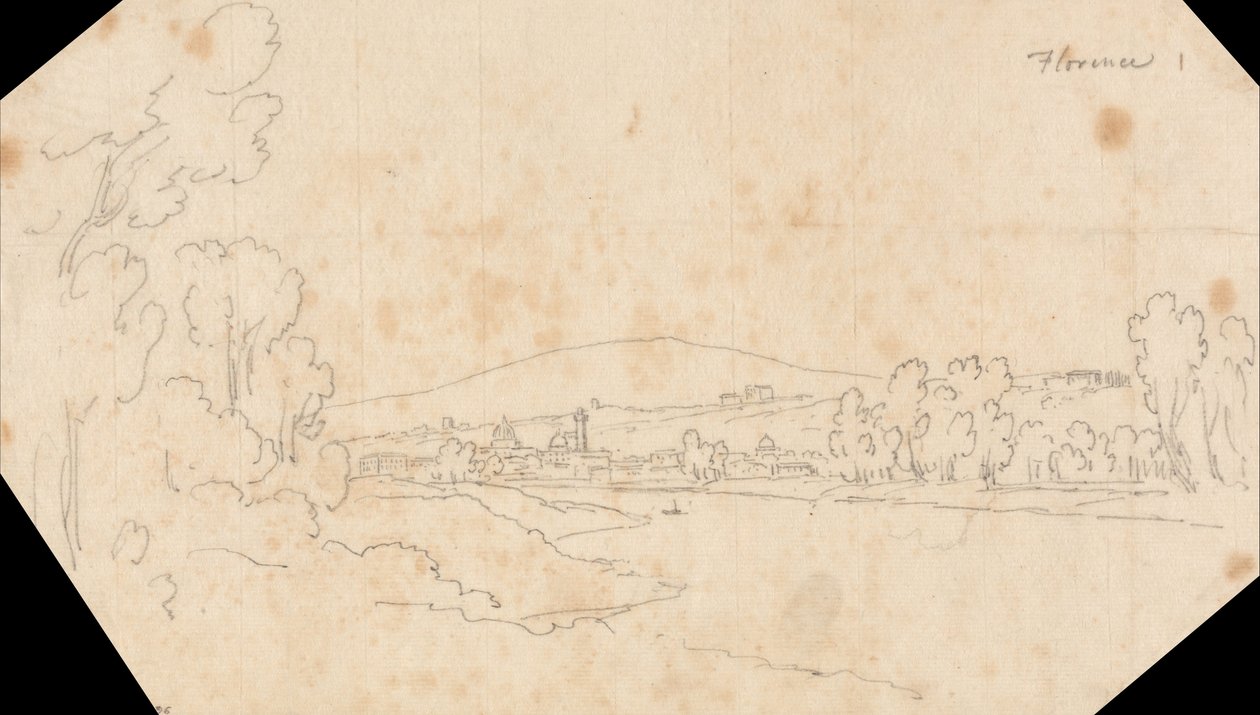 Firenze af John Robert Cozens