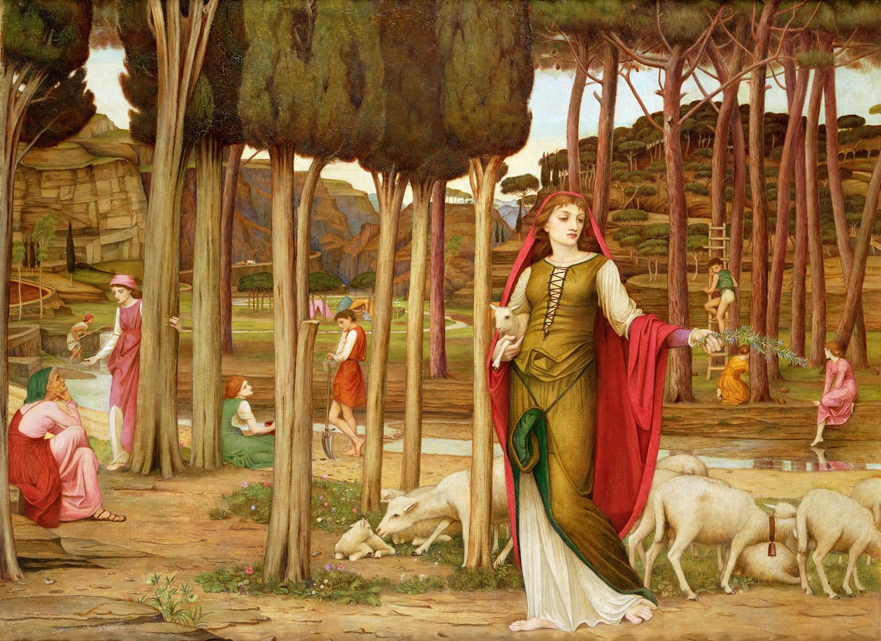 Shulamiten af John Roddam Spencer Stanhope