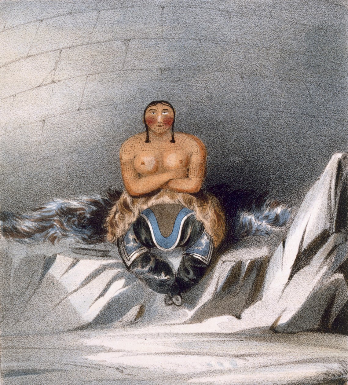 Kemig, en ung indfødt kvinde, 1835 af John Ross