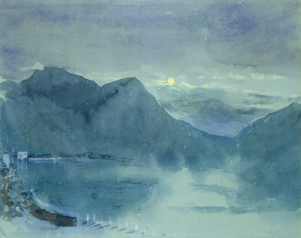 Luganosøen af John Ruskin