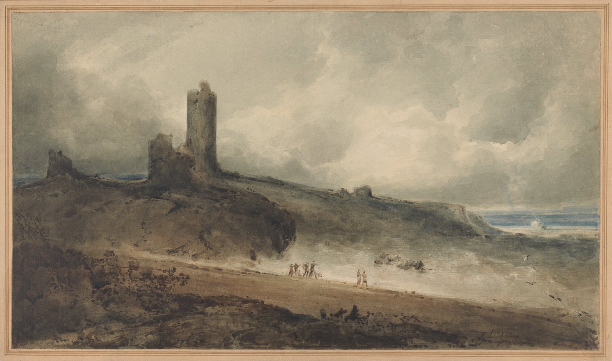 Aberystwyth Slot af John Sell Cotman