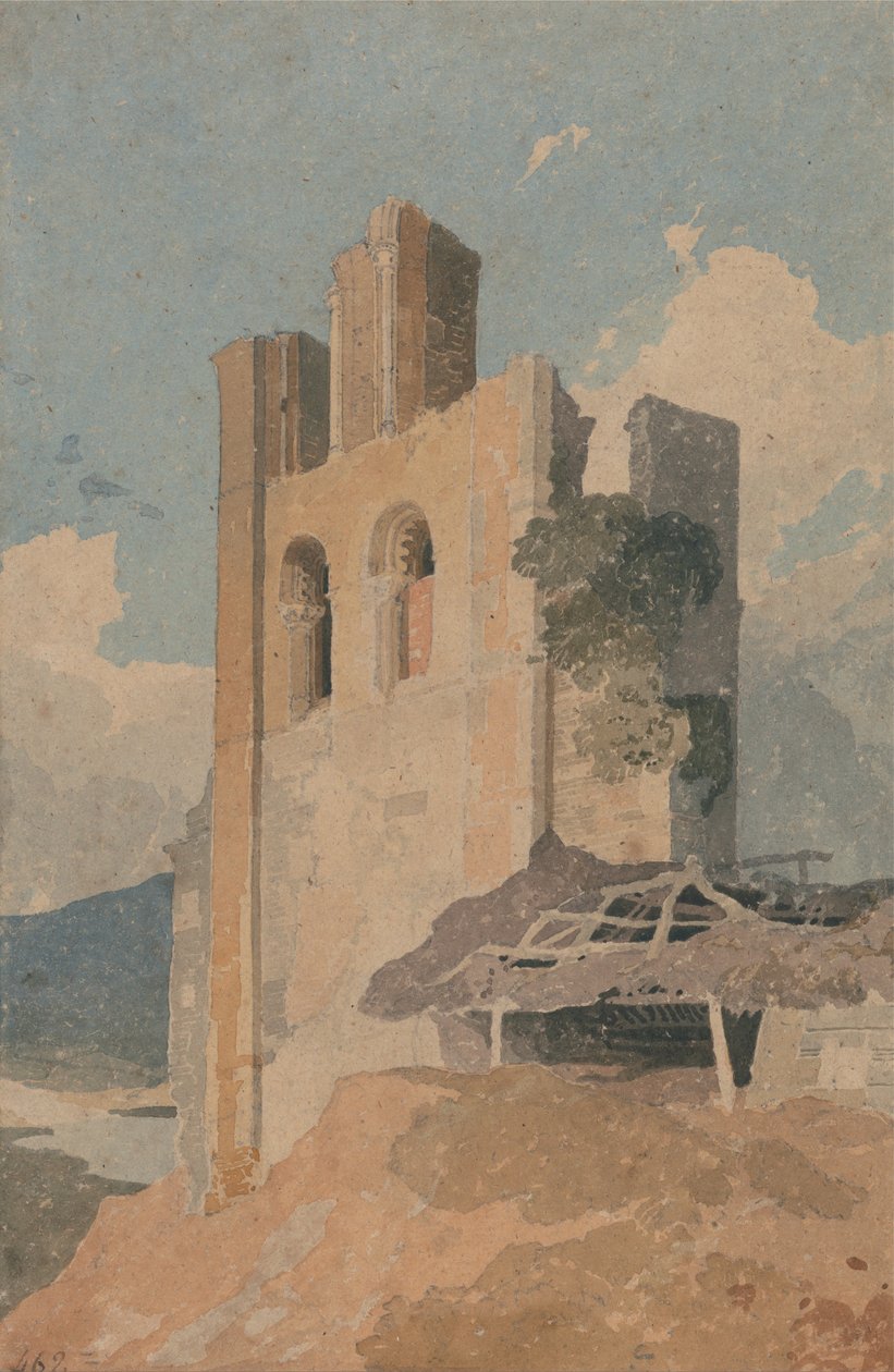 Sheriff Hutton Castle, Yorkshire af John Sell Cotman