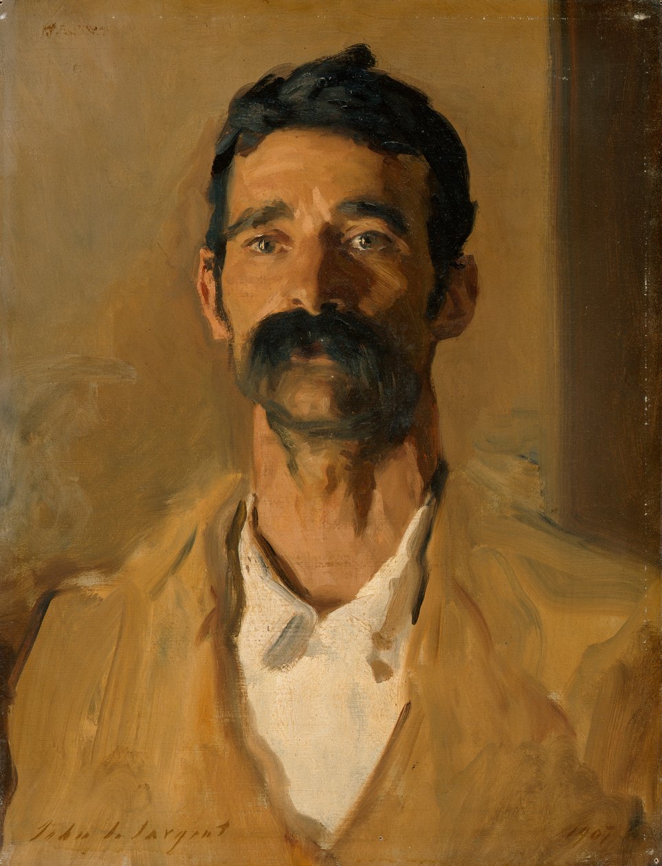 Studie af en siciliansk bonde, 1907 af John Singer Sargent