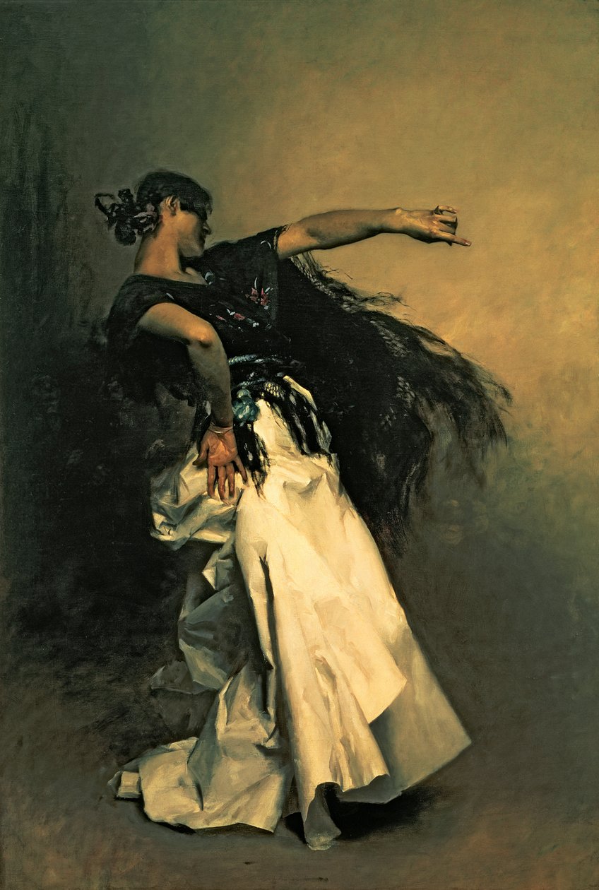 Den spanske danser, studie for 