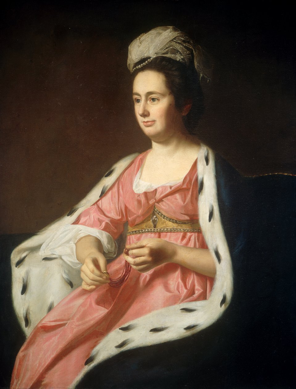 Abigail Smith Babcock (Fru Adam Babcock) af John Singleton Copley