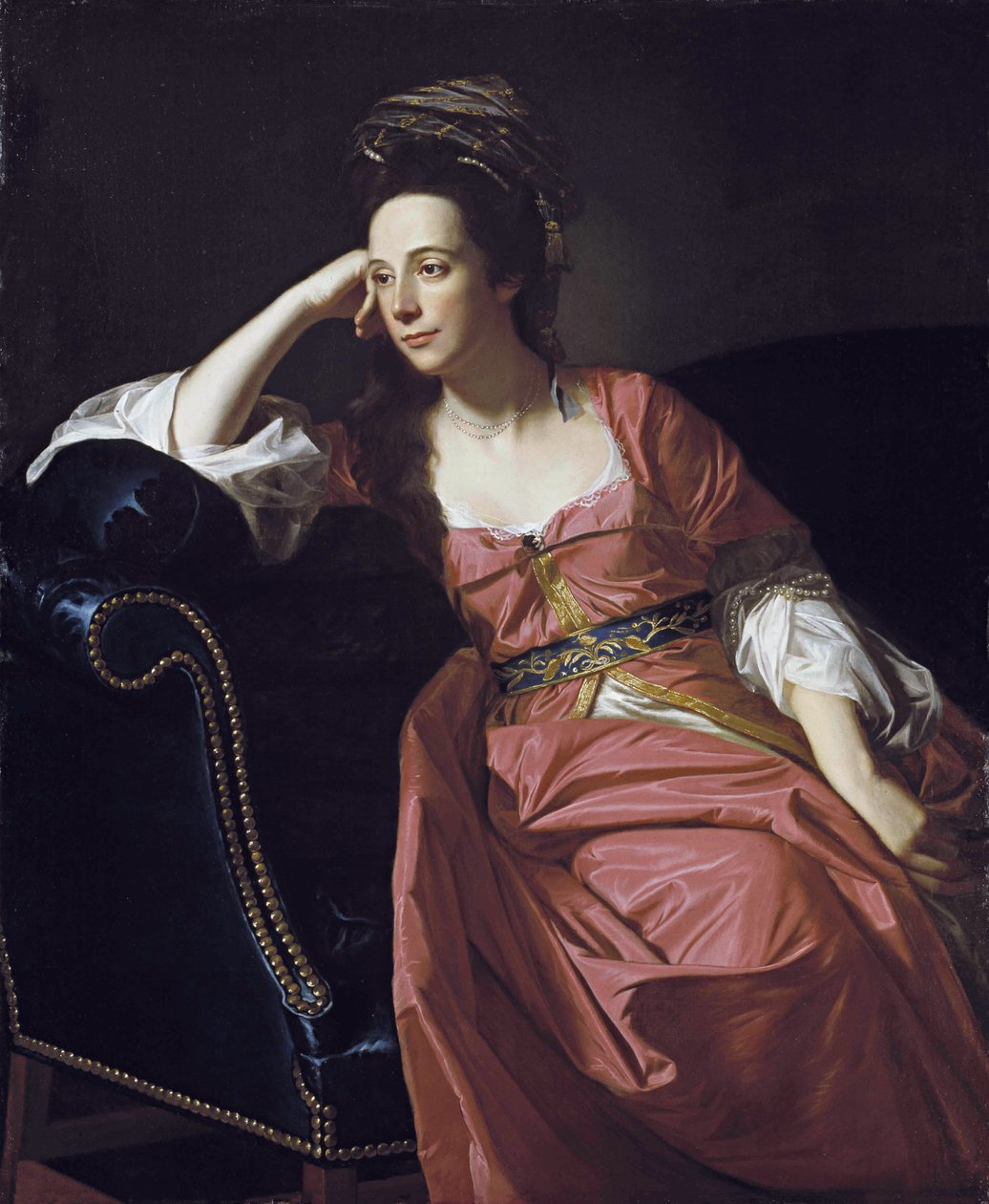 Portræt af Margaret Kemble Gage af John Singleton Copley