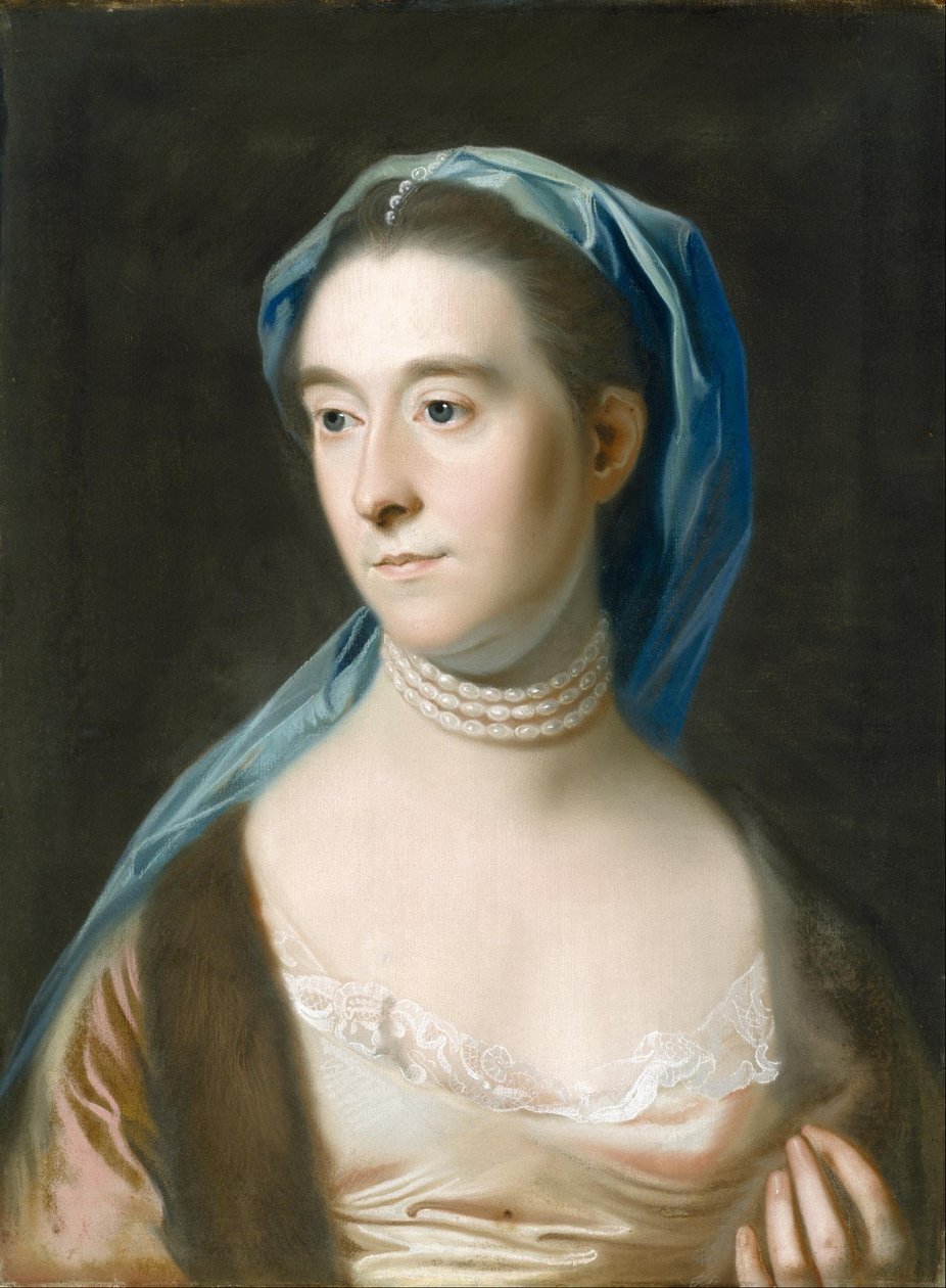 Portræt af fru Joseph Henshaw af John Singleton Copley