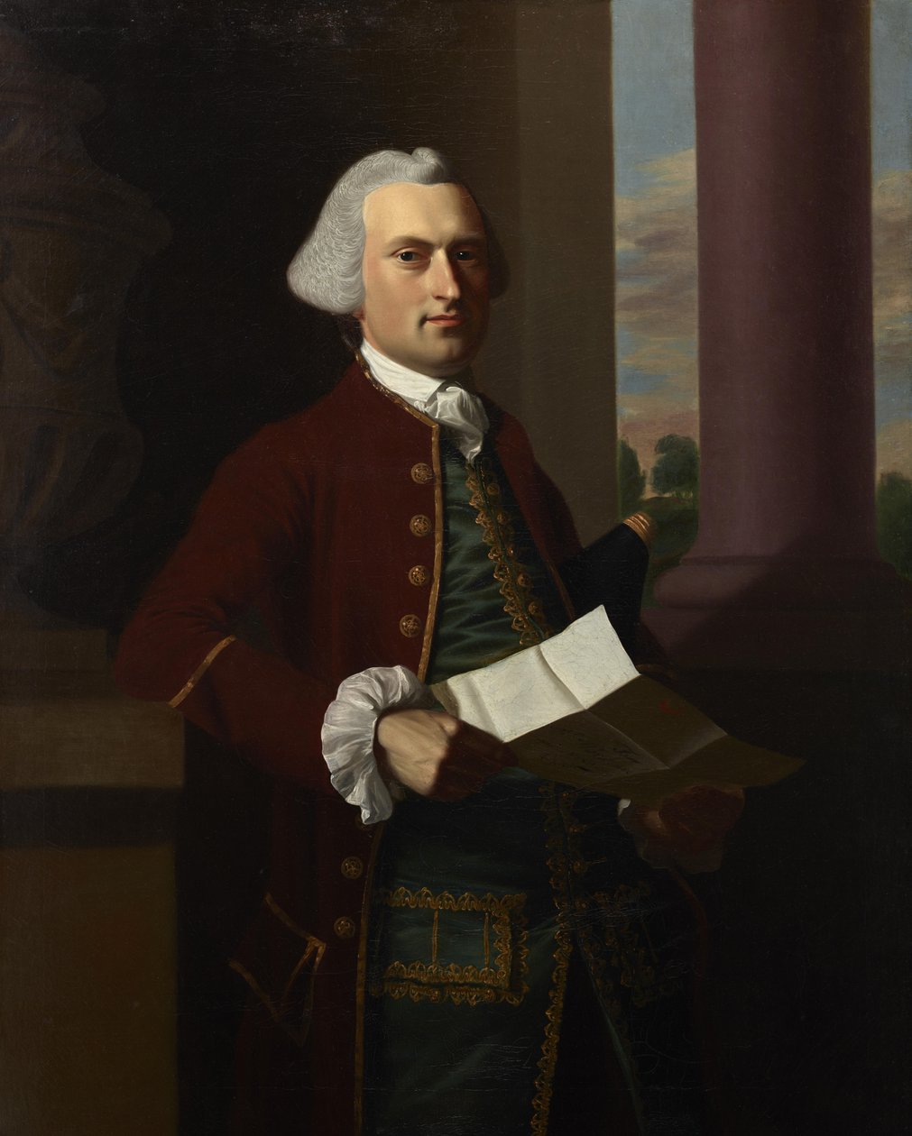Portræt af Woodbury Langdon (1739-1805) af John Singleton Copley