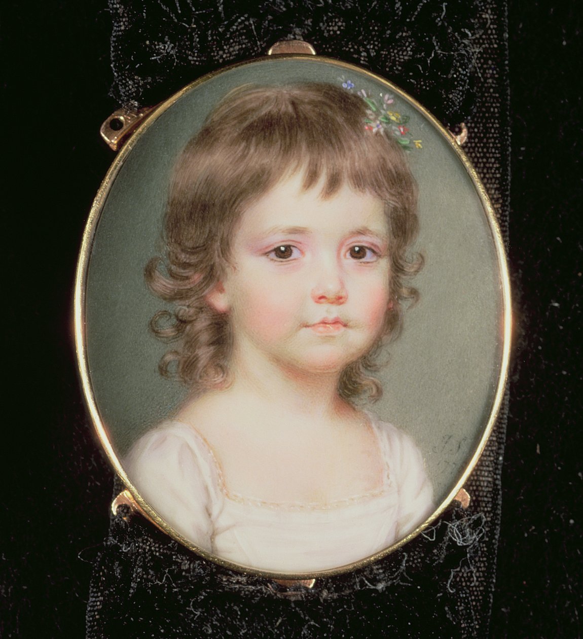 Miniature af Dorothy Capper af John Smart