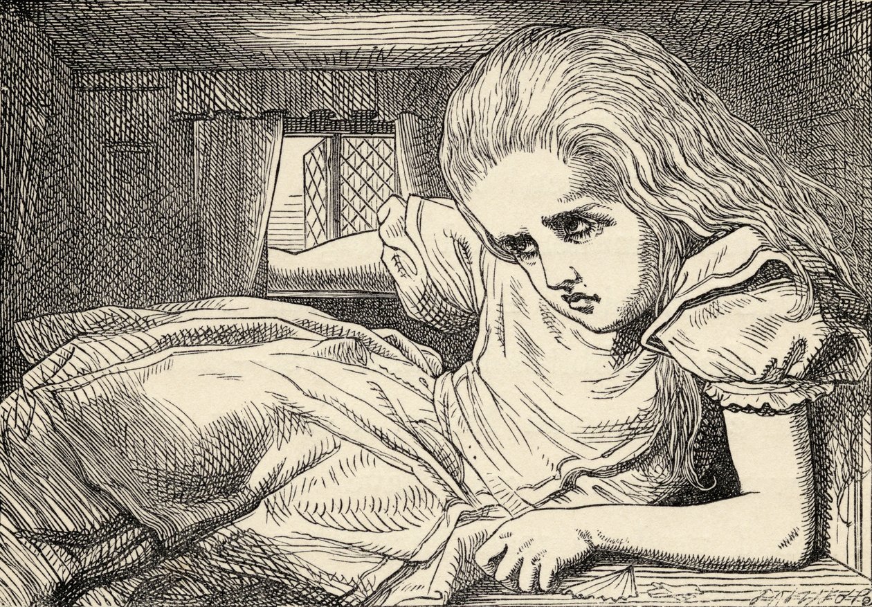 Alice bliver for høj til rummet, fra 