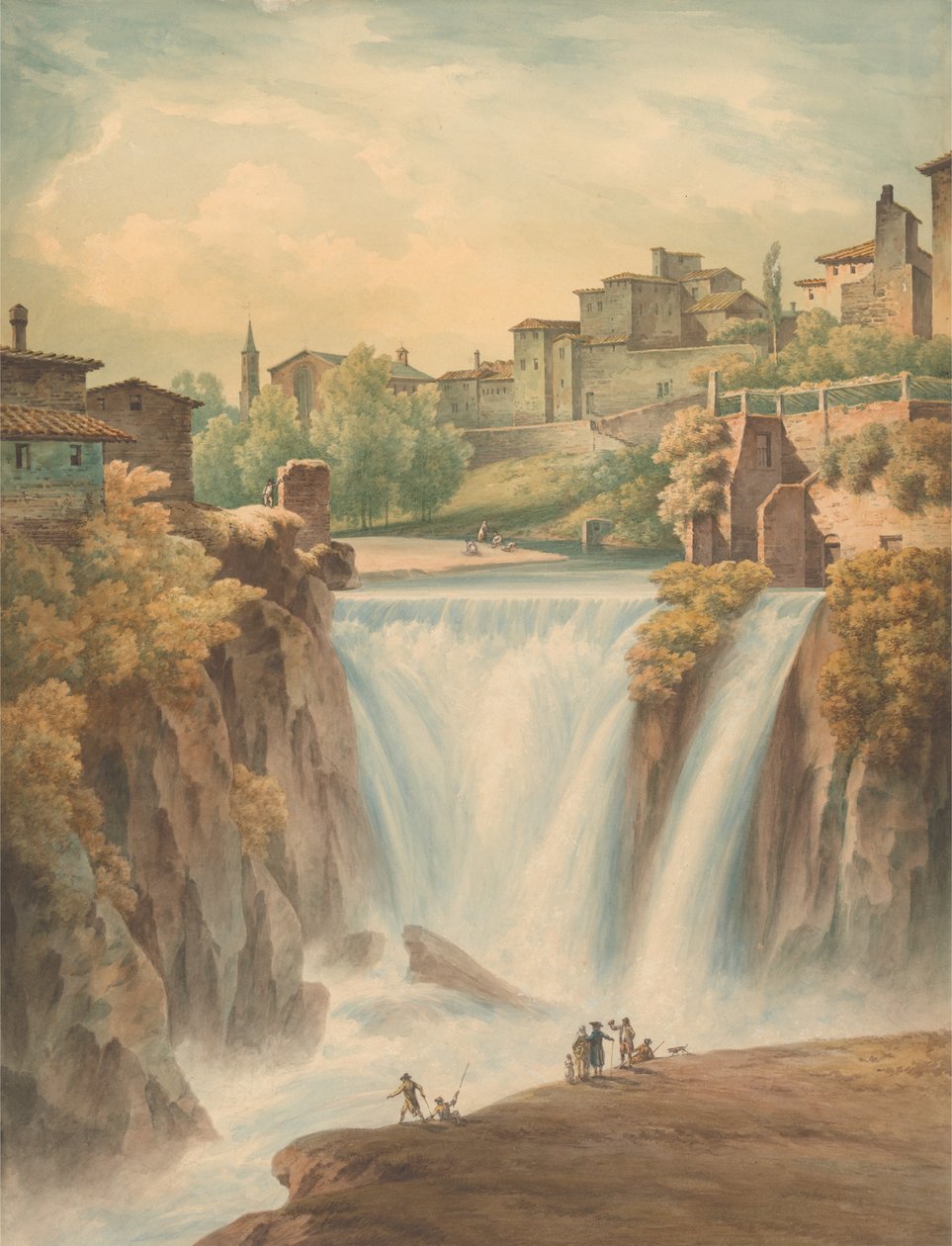 Tivolis fald af John Warwick Smith