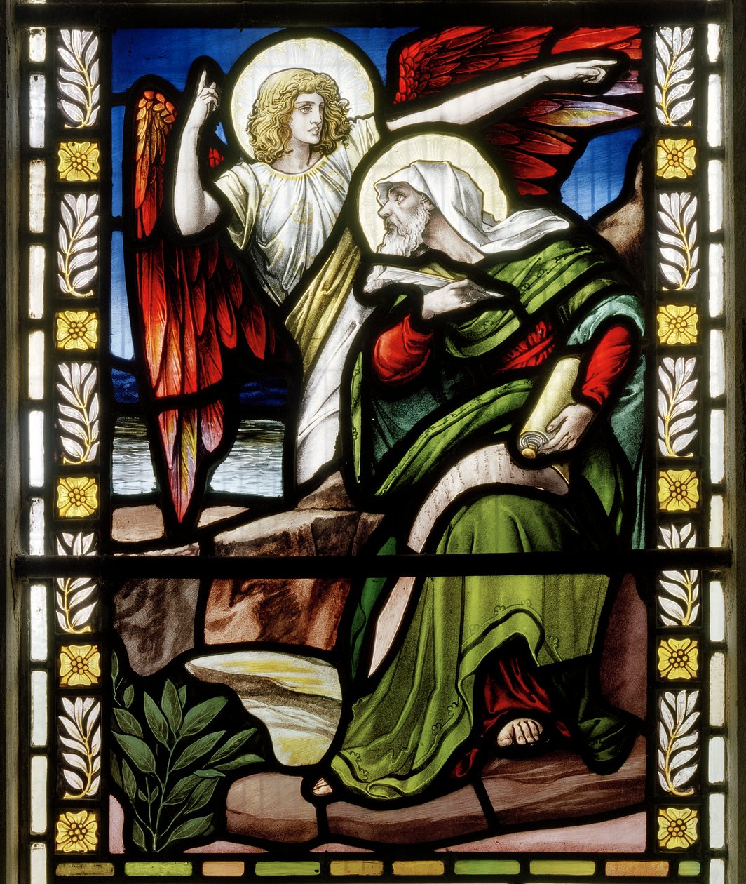 St. John & The Angel, ca. 1891 af John William Brown