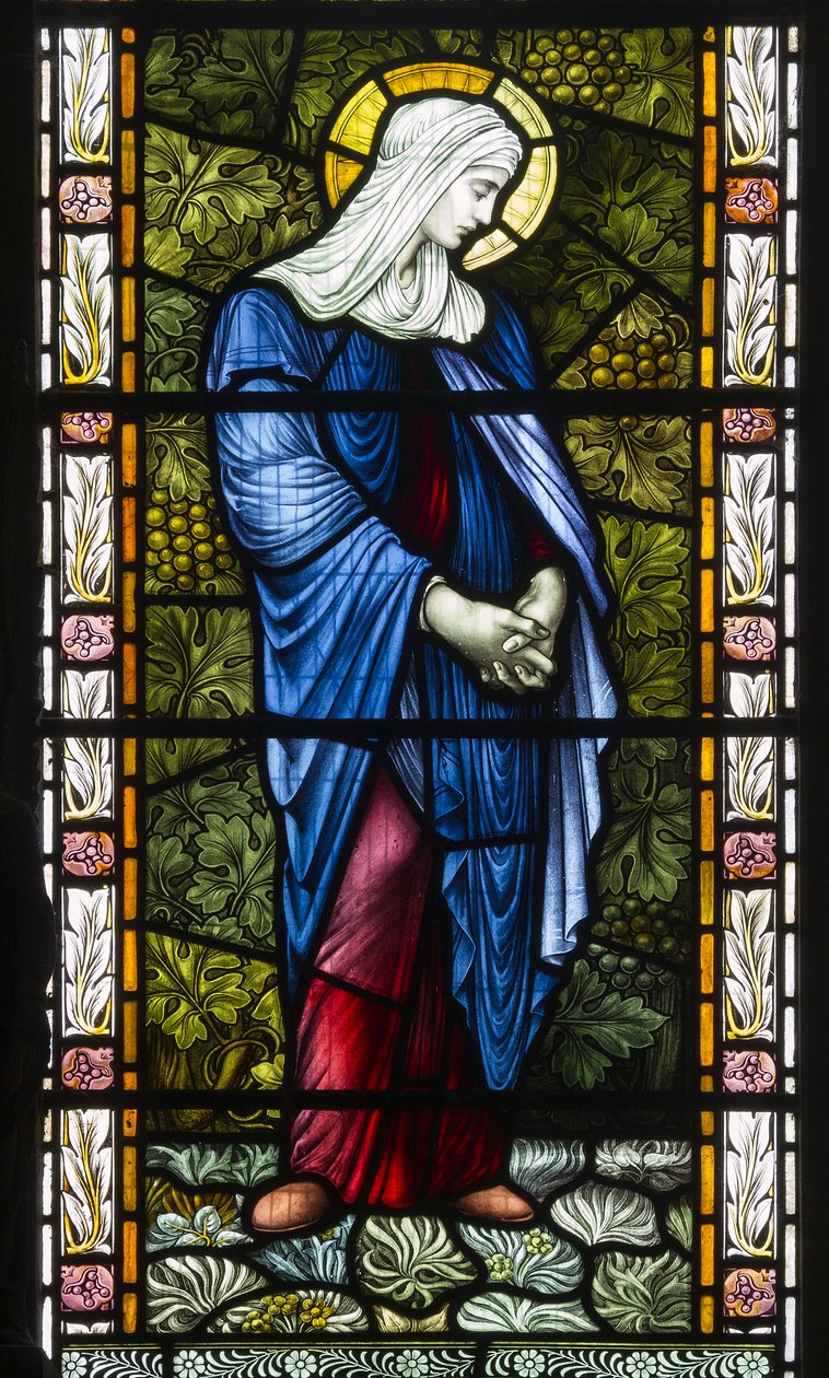 Jomfru Maria, ca. 1889 af John William Brown