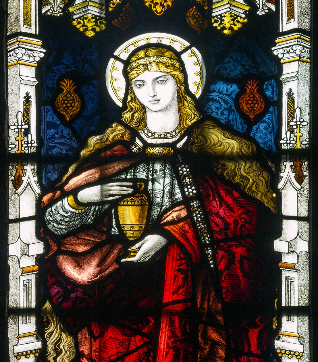 Totnes, St Mary, Foreacre & Watson c.1872-1915, John William Brown (1842-1928), Mary, 1898 af John William Brown