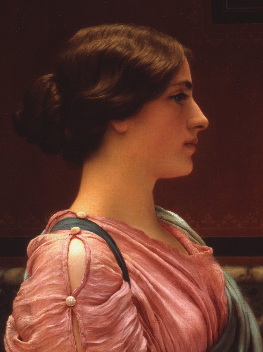 En klassisk skønhed af John William Godward