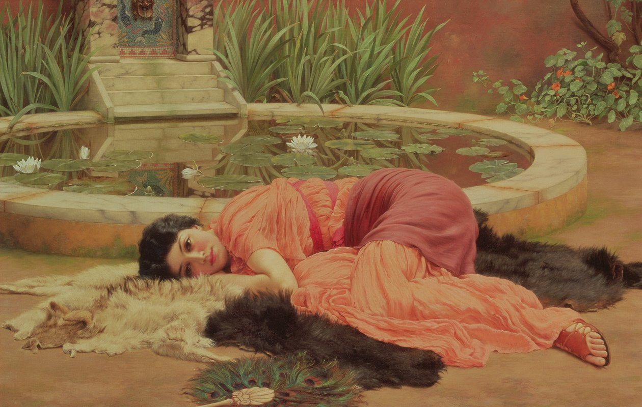 Dolce Far Niente, 1904 af John William Godward