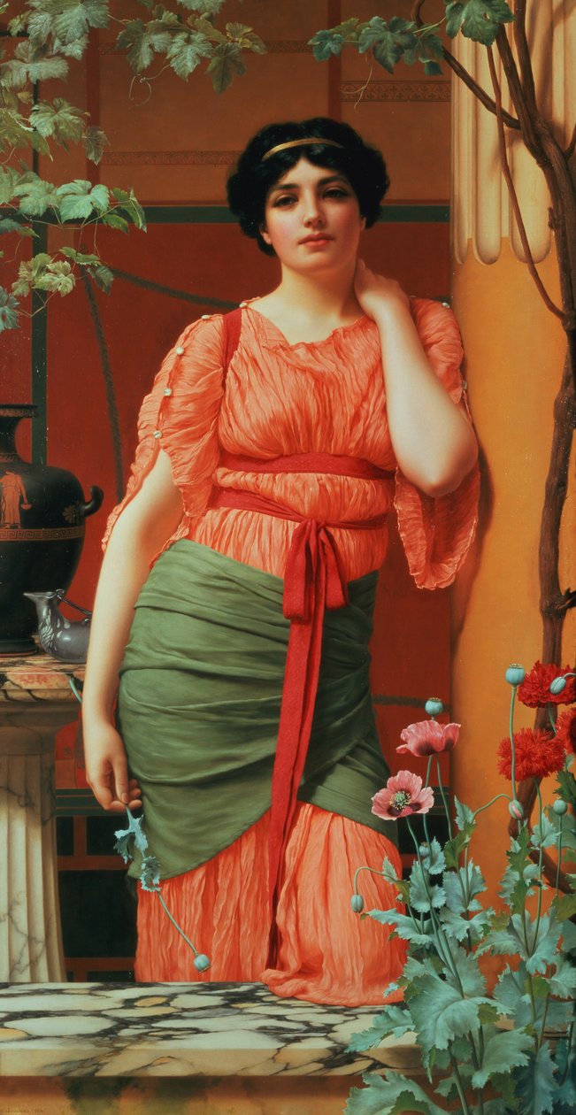 Nerissa, 1906 af John William Godward