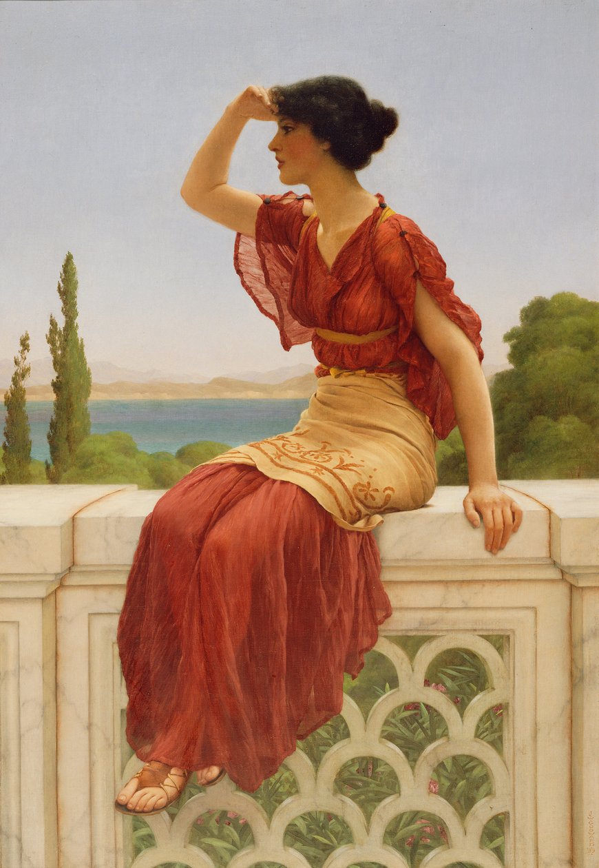 Signalet, 1899 af John William Godward