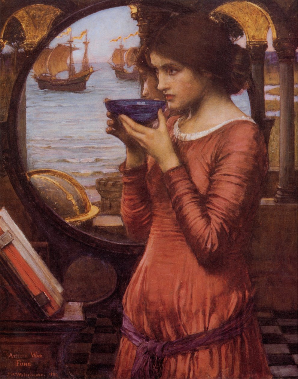 Skæbne af John William Waterhouse